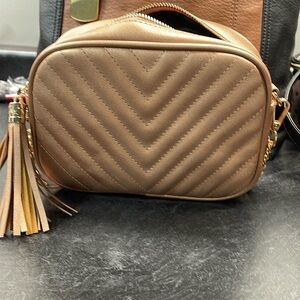 Rose Gold Crossbody with chain strap